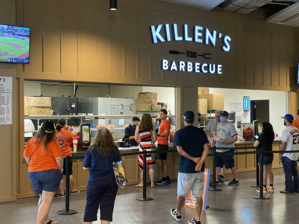 Killens Concession Stand at Minute Maid Park